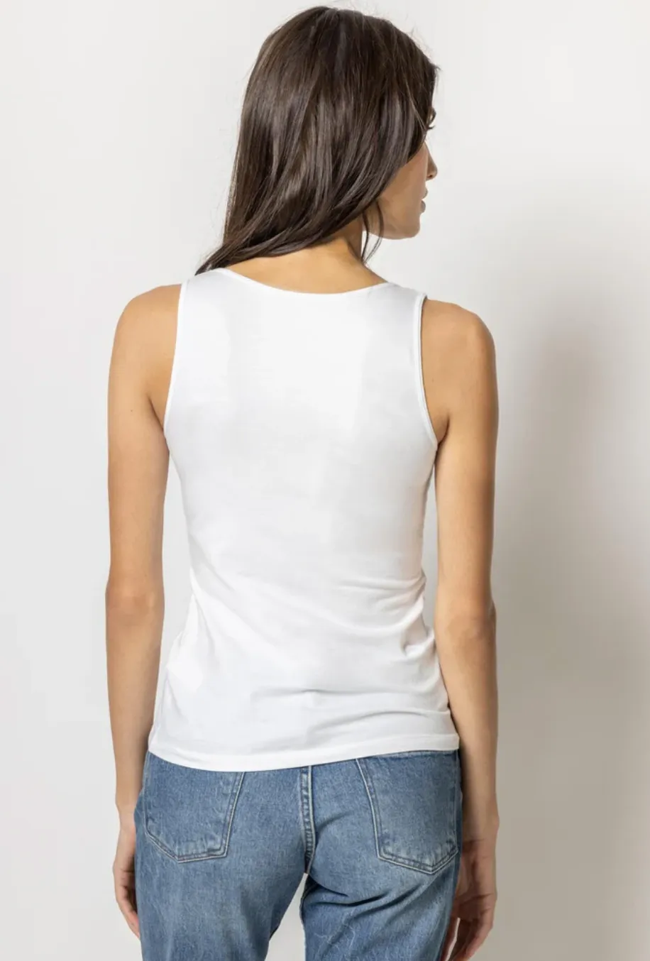 Lilla P Classic Sleeveless Scoop Tank