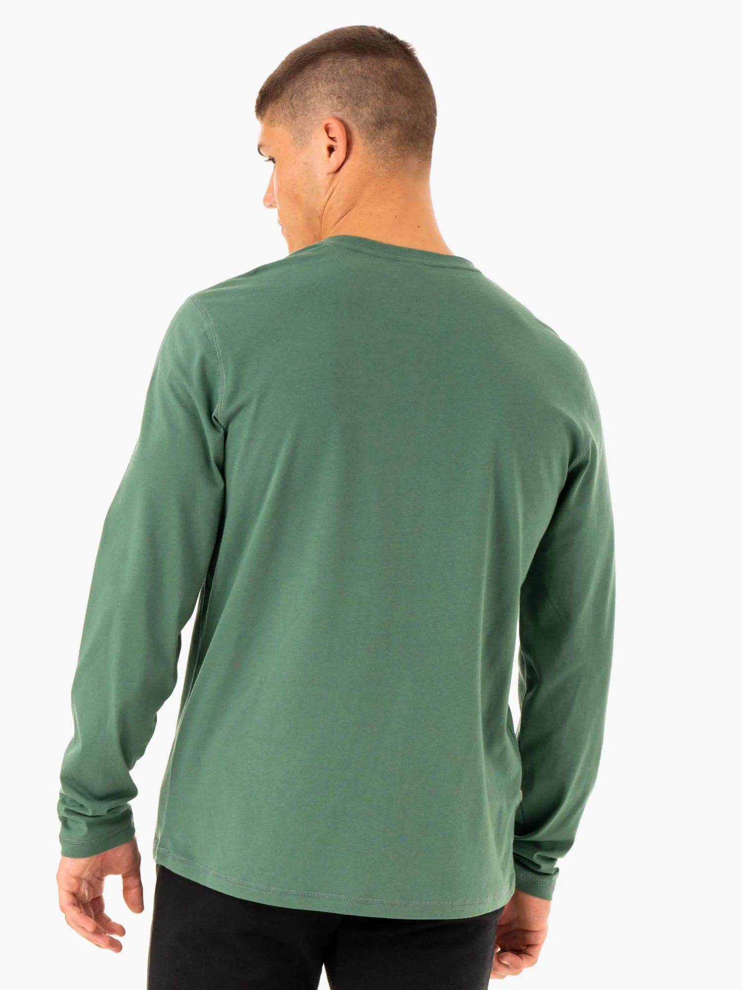 Limitless Unisex Forest Green Long Sleeve T-Shirt