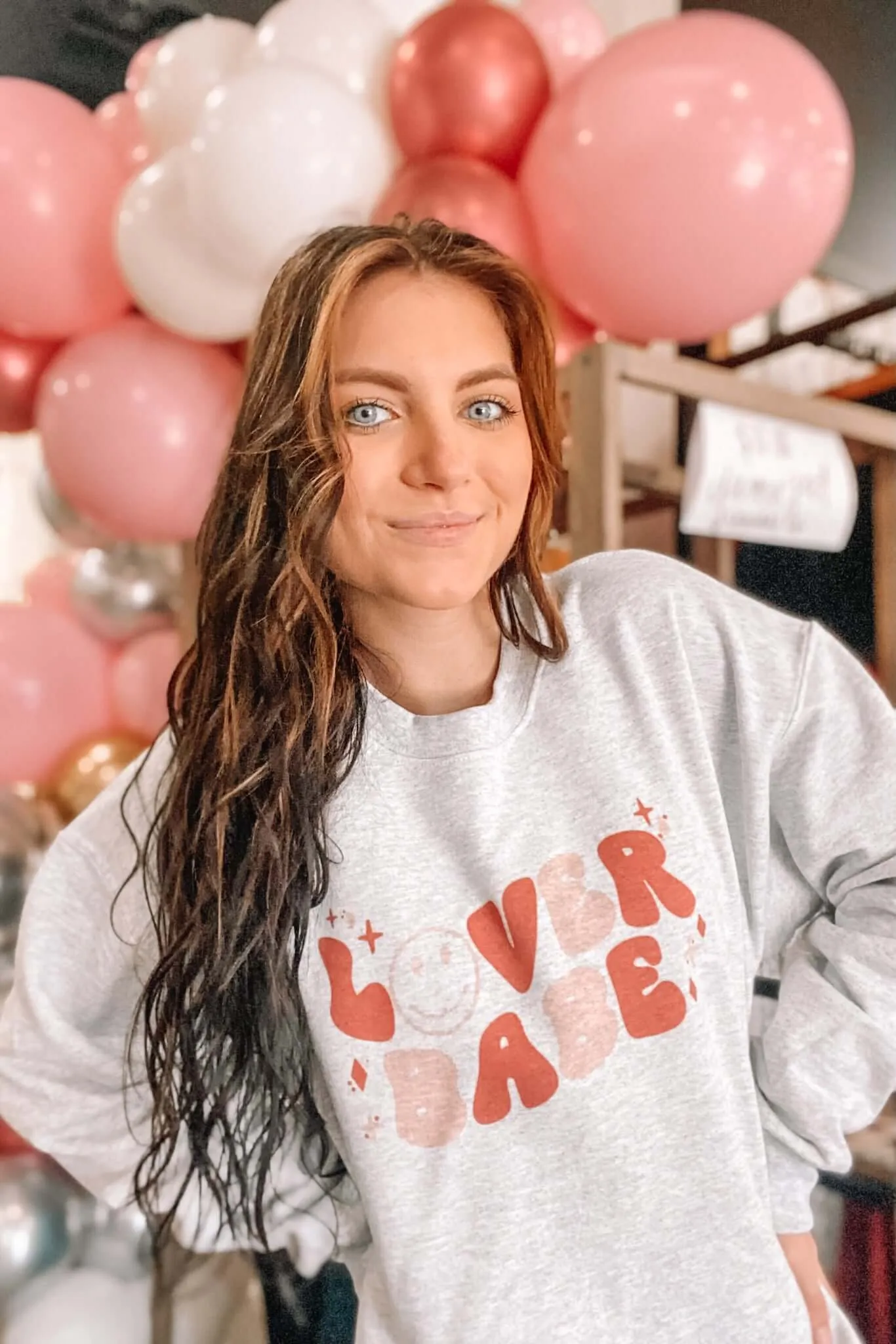 Lover Babe Graphic Sweatshirt