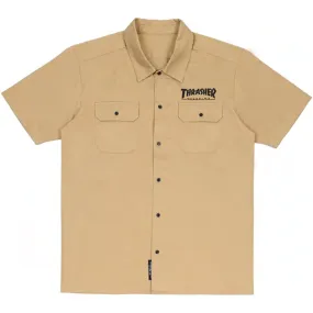 MAG S/S WORK SHIRT (Beige)