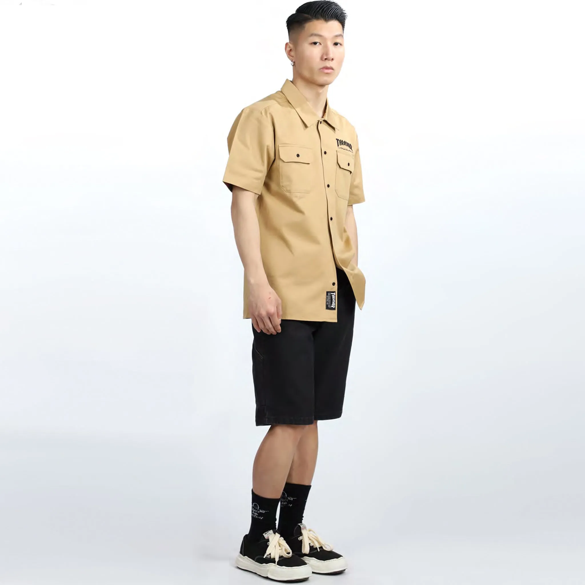 MAG S/S WORK SHIRT (Beige)