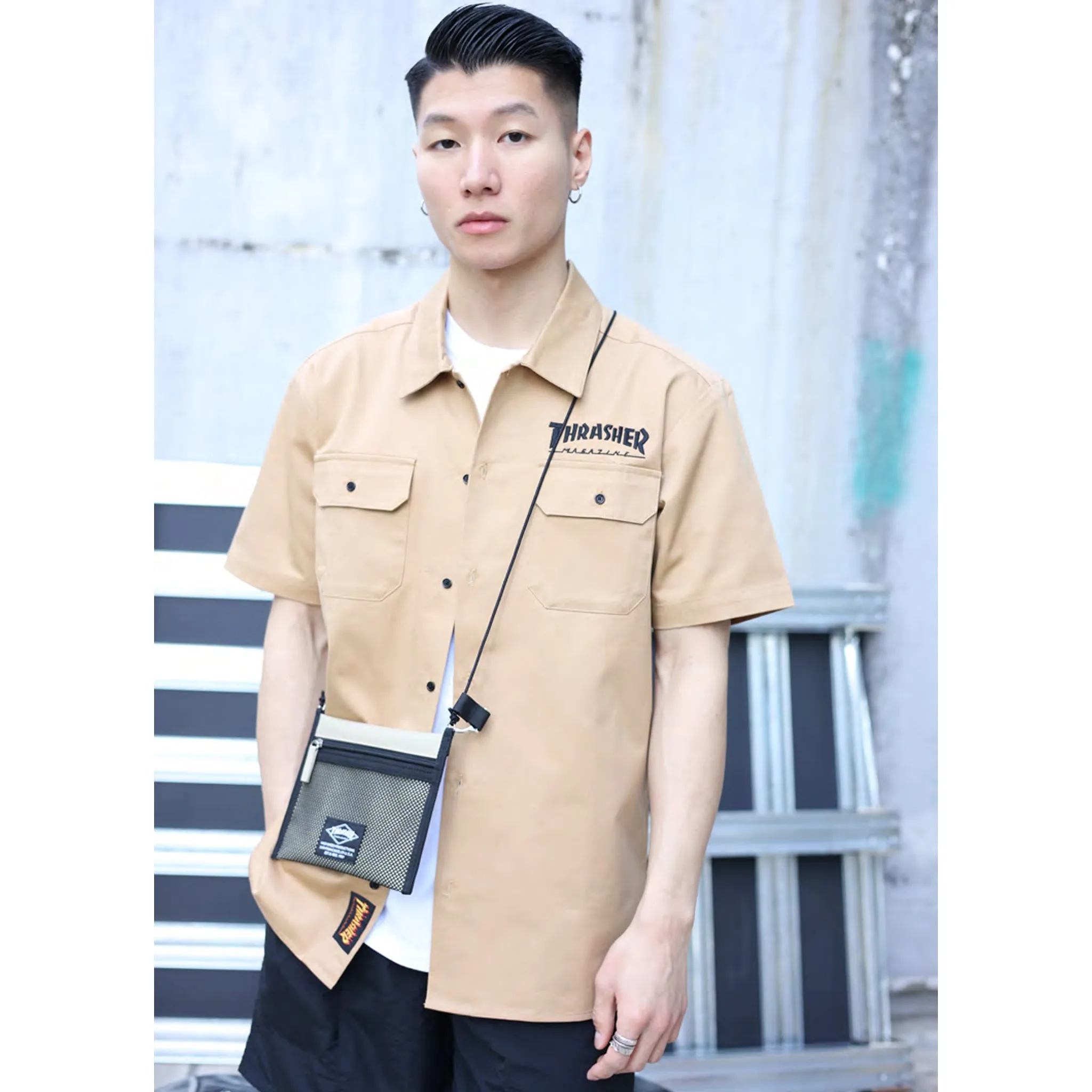 MAG S/S WORK SHIRT (Beige)