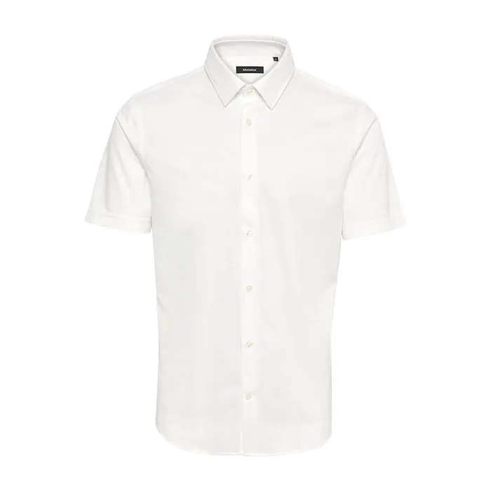 Matinique SS Jersey Shirt White