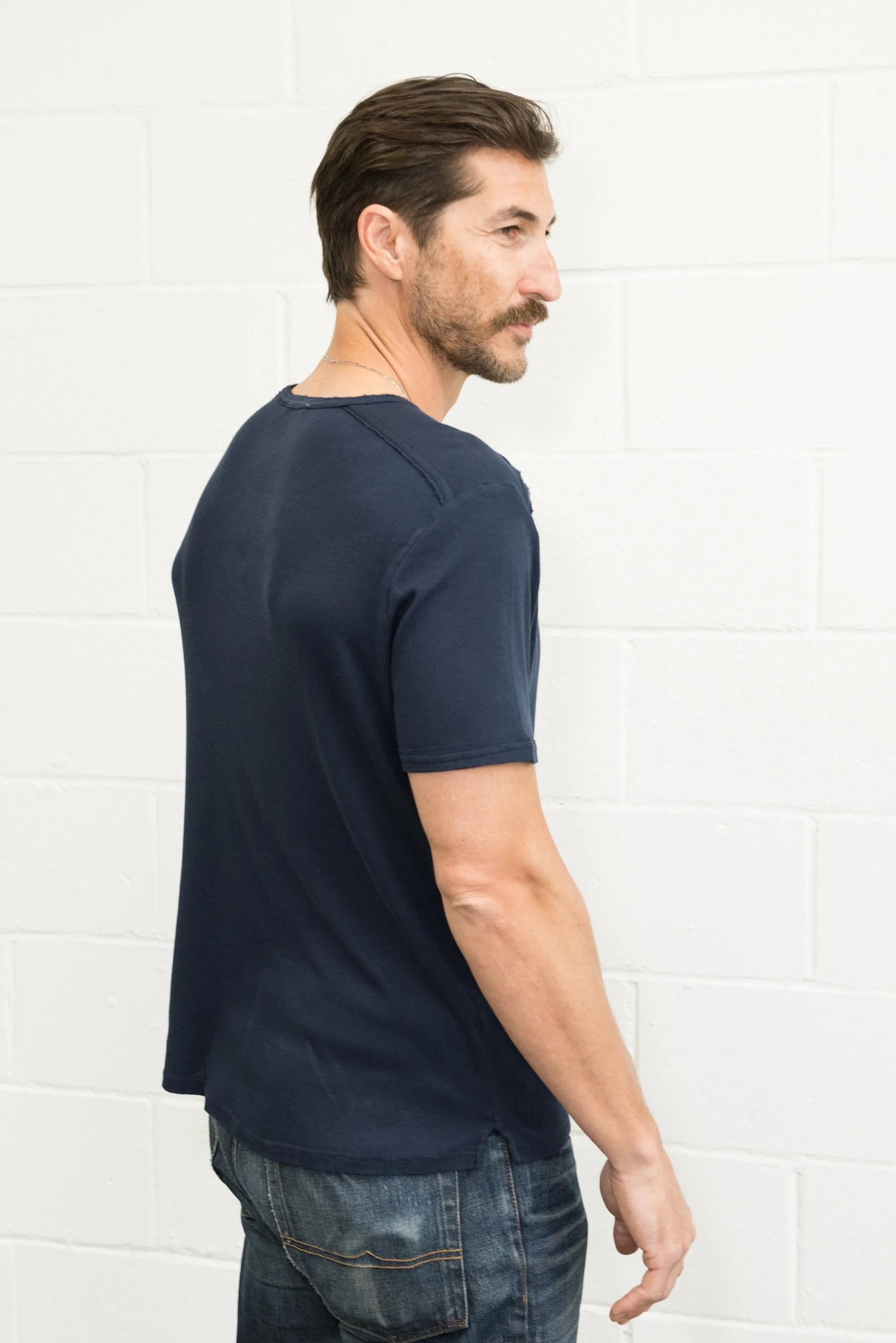 Men's Henley Short Sleeve