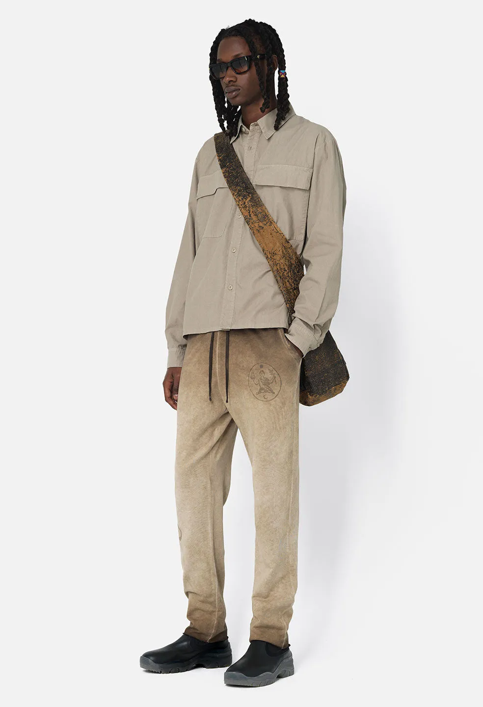 Nepal Tuck Terry Sweats / Oil Wash Dune