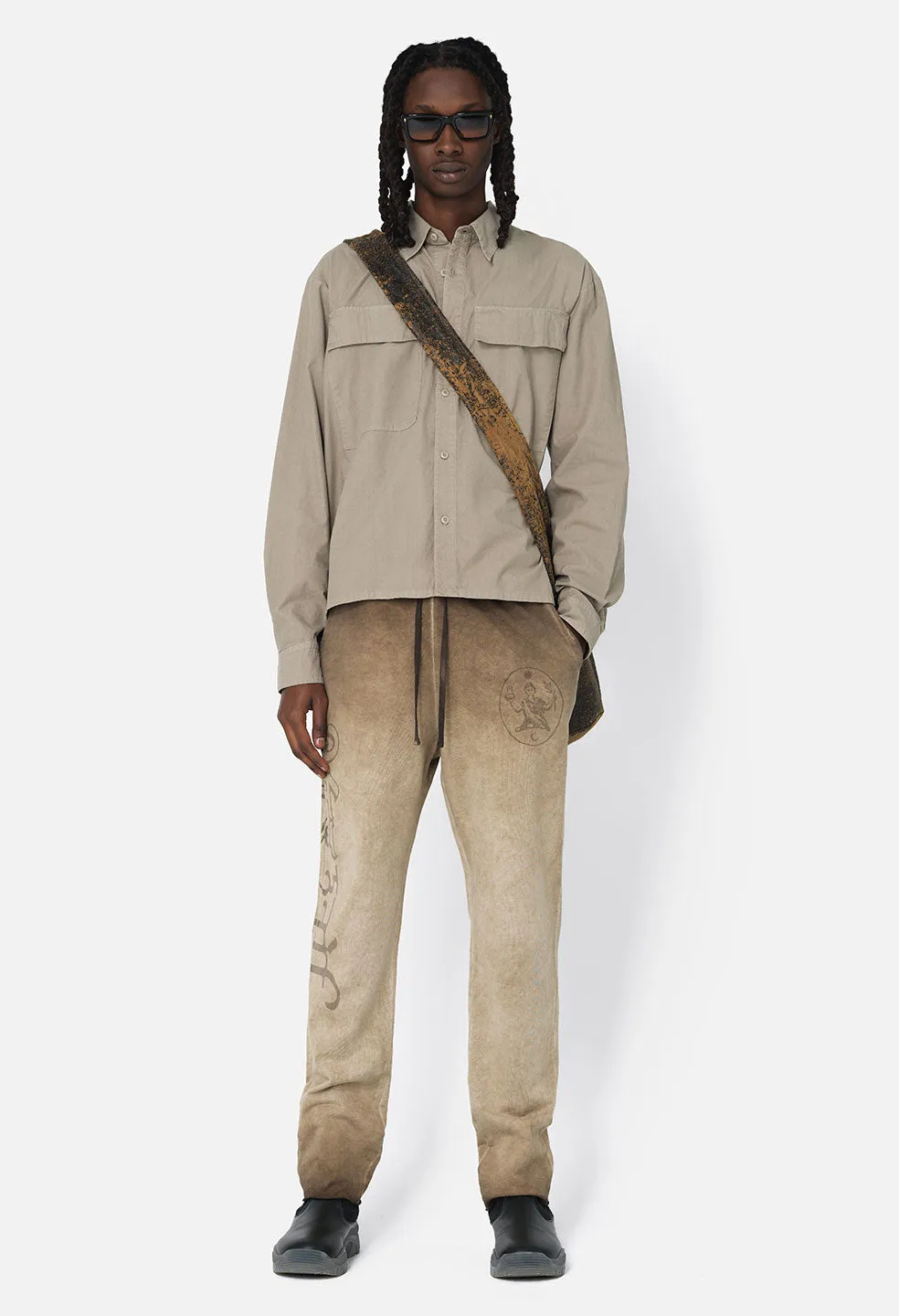 Nepal Tuck Terry Sweats / Oil Wash Dune