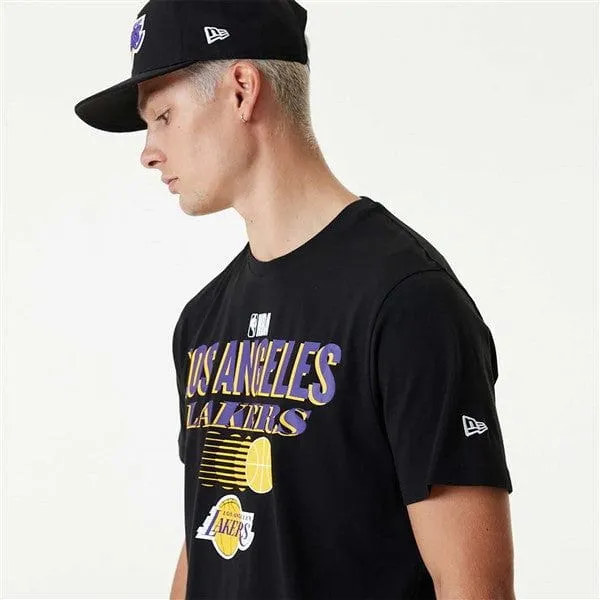 NEW ERA NBA LOS ANGELES LAKERS TEAM GRAPHIC TEE