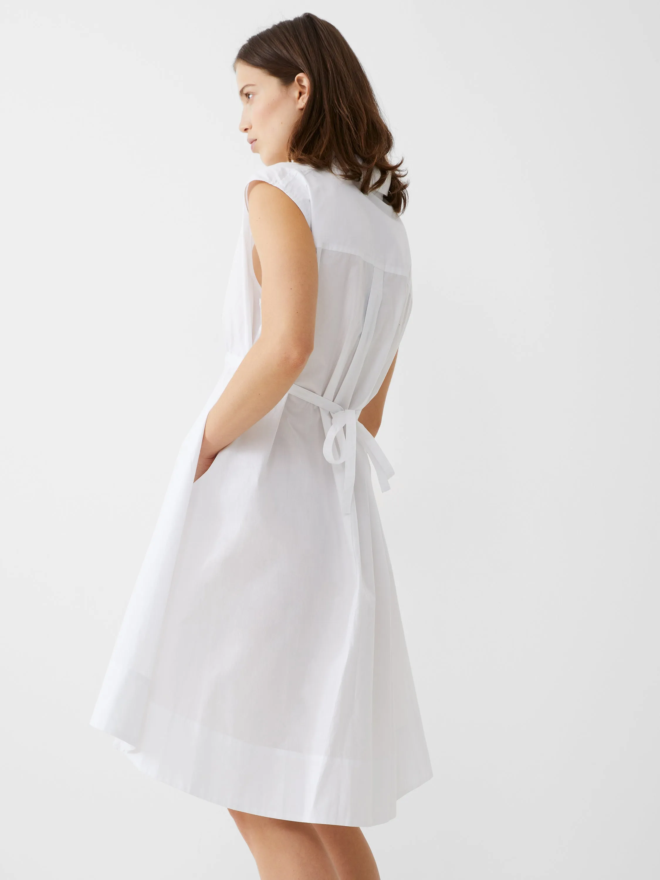 Poplin Shirt Dress