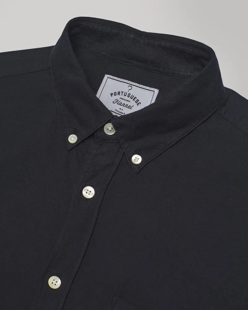 Portuguese Flannel Belavista Long Sleeve Shirt - Black