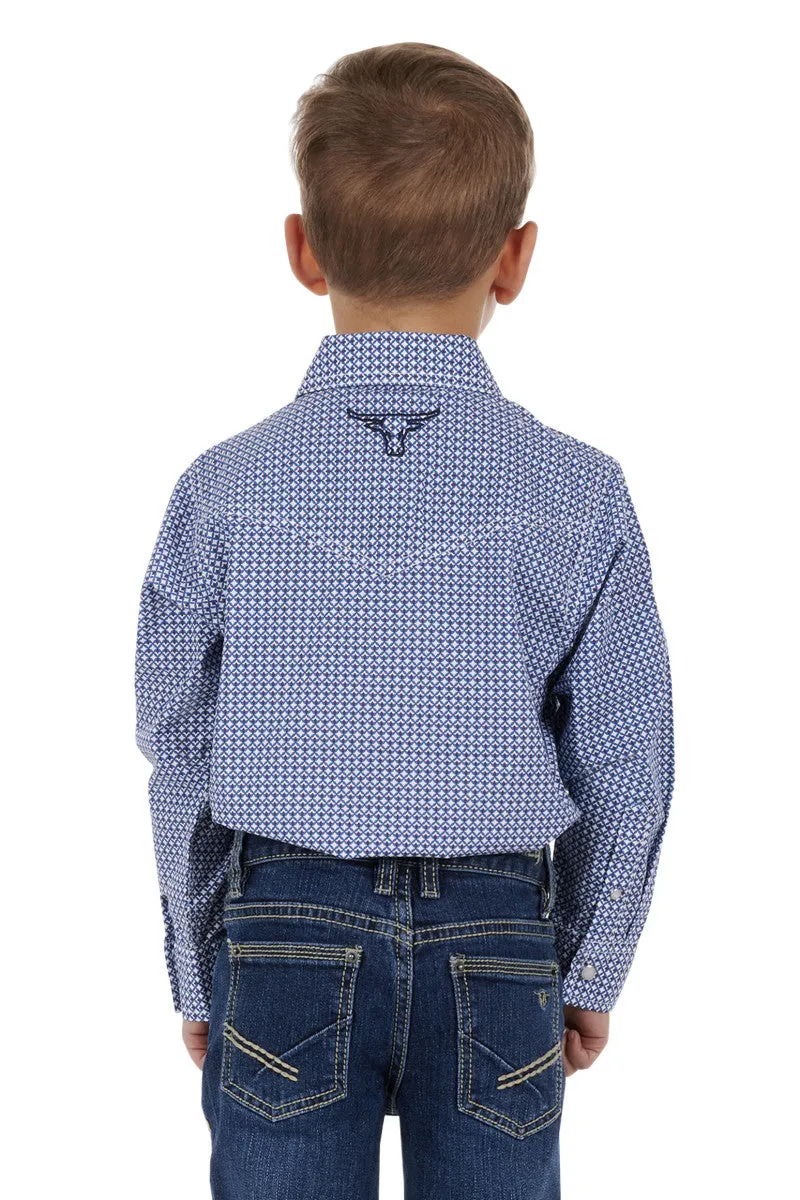 Pure Western Boys Oliver LS Shirt