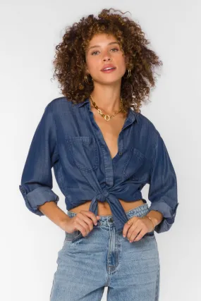 Riley Chambray Blue Shirt