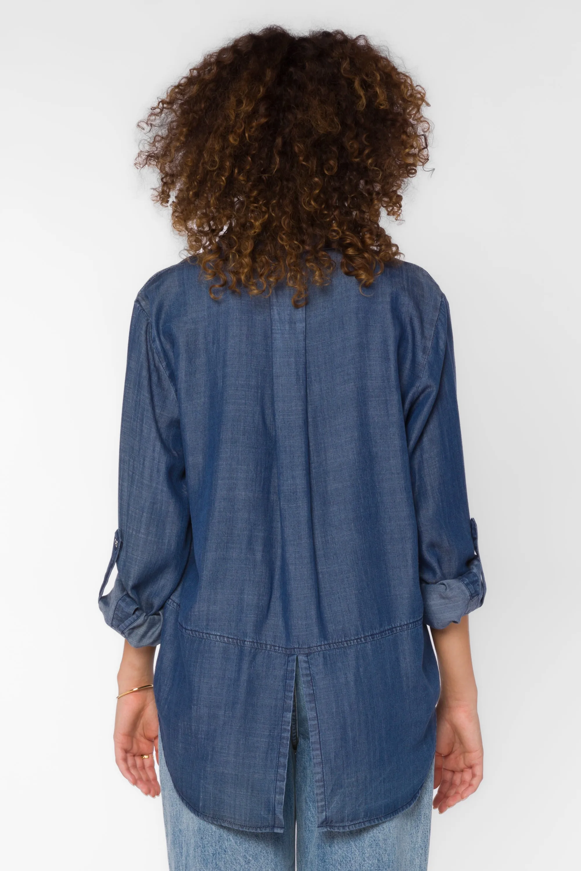 Riley Chambray Blue Shirt