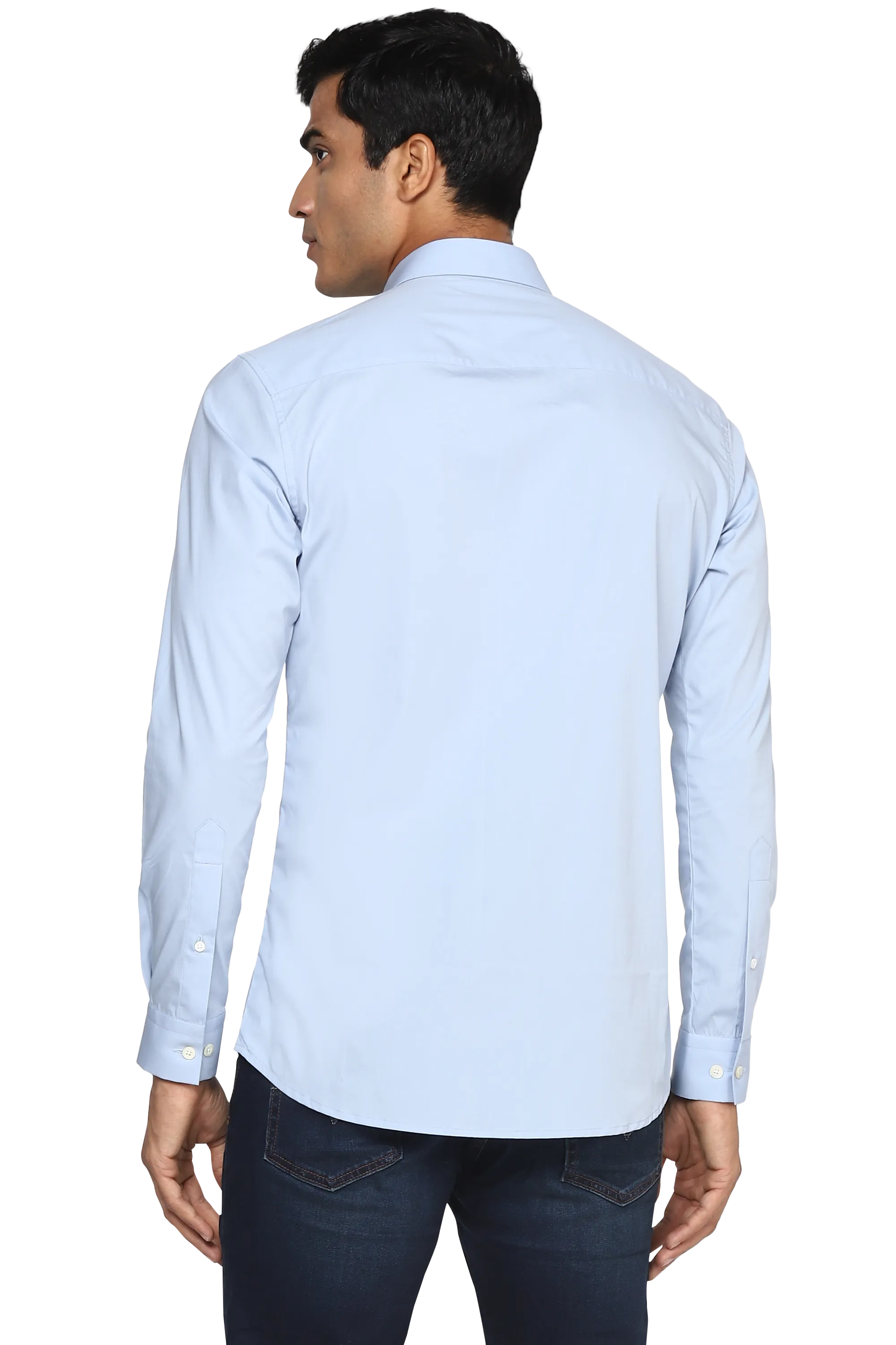 The Fragmented Shirt in Sky Blue