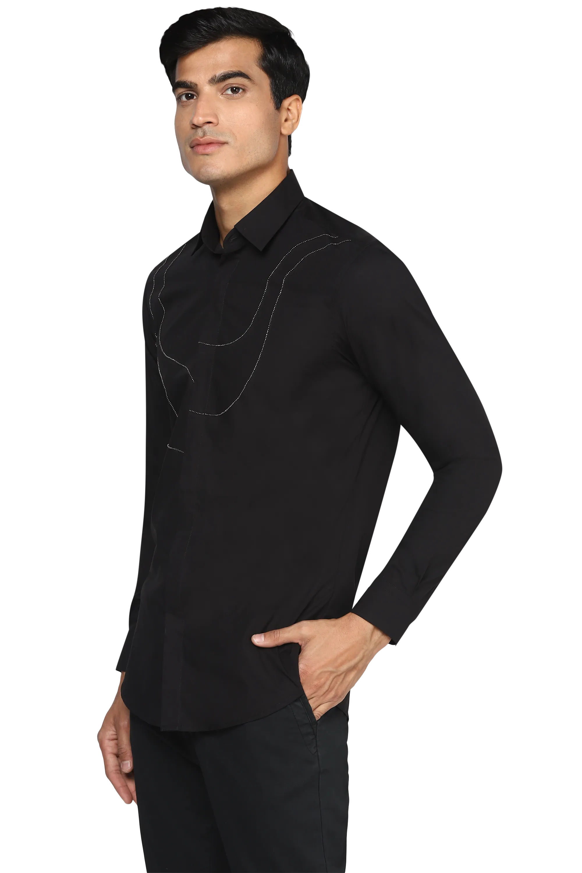 The Splinter Shirt in Black