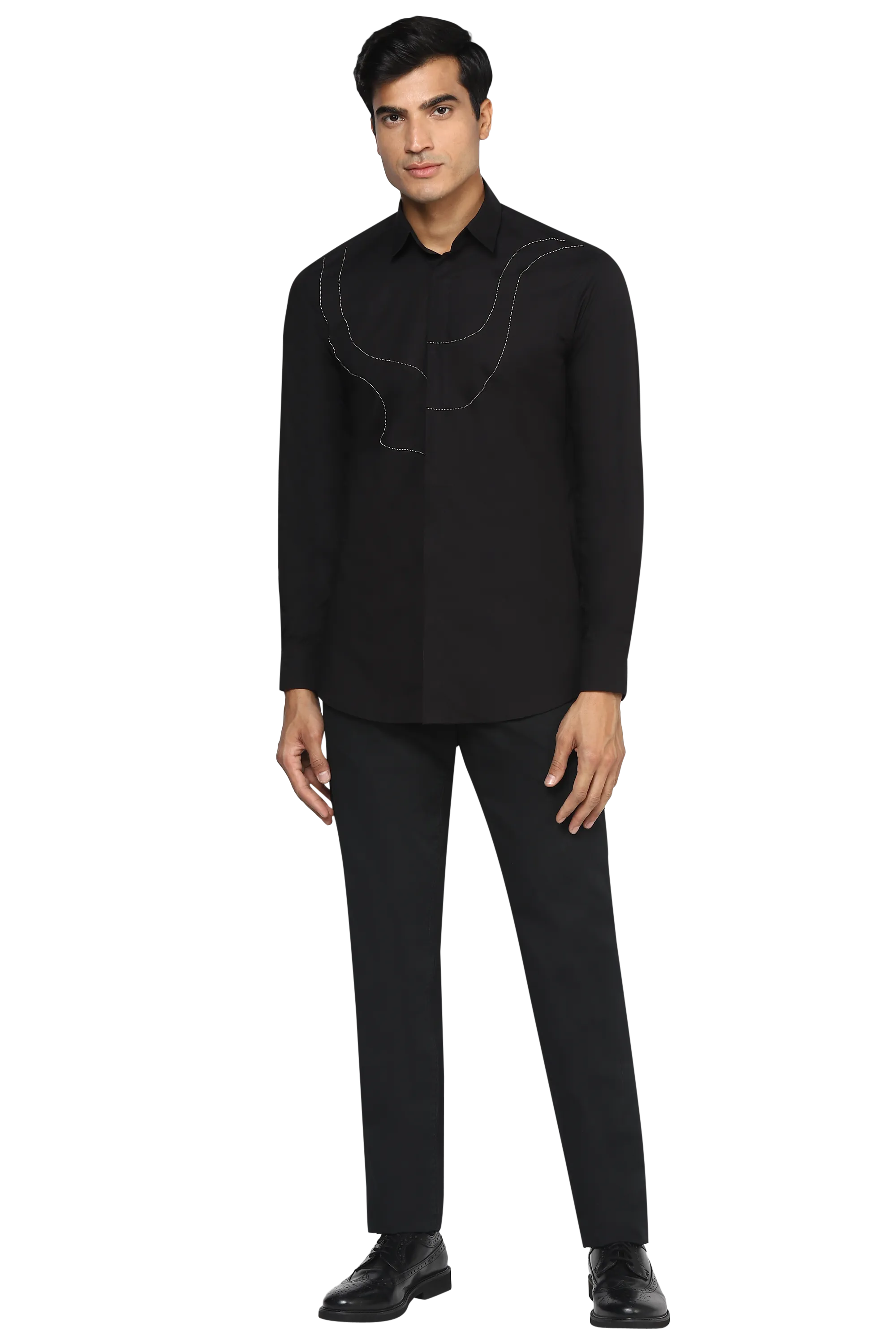 The Splinter Shirt in Black