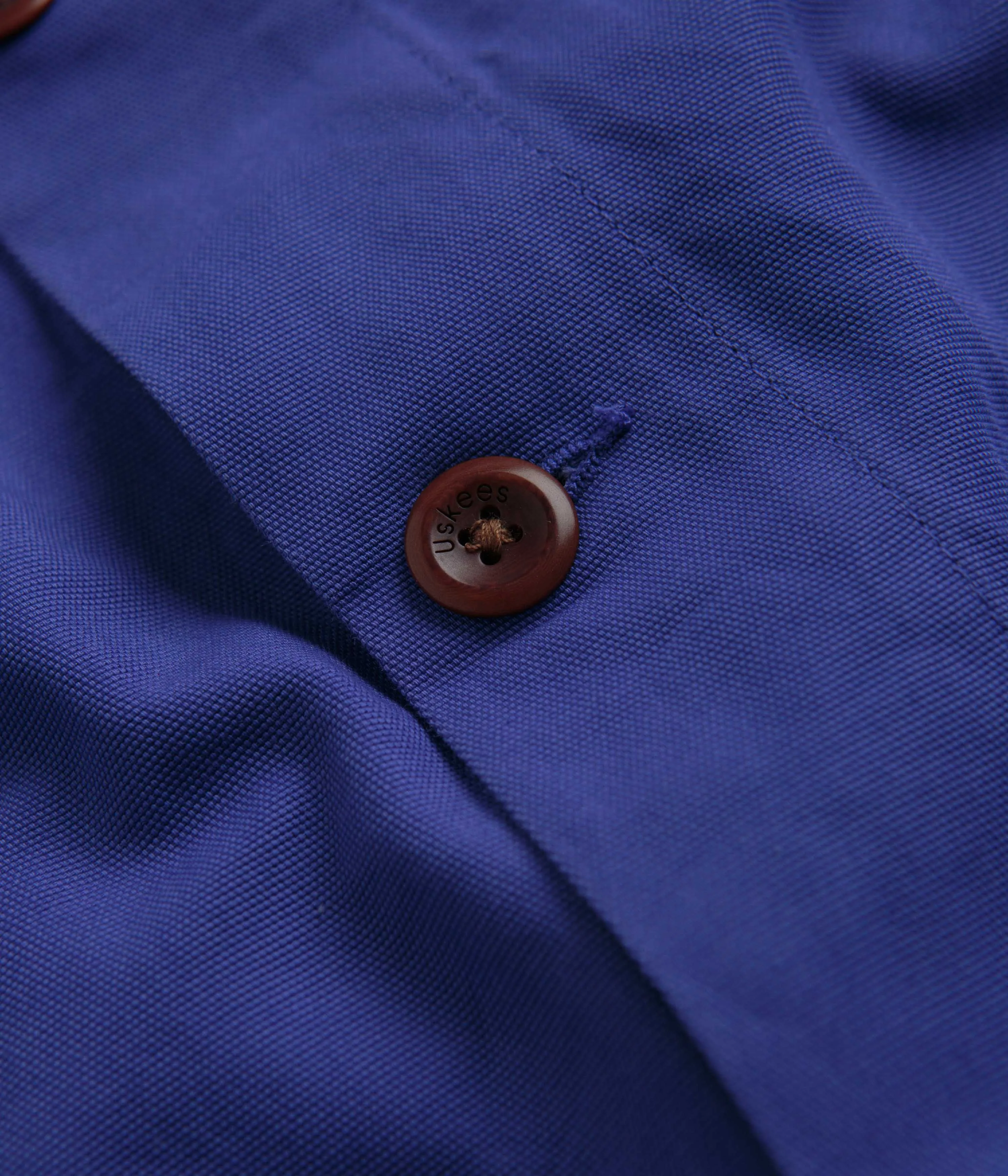 Blue Uskees 3003 Buttoned Work Shirt - Ultimate Style and Functionality