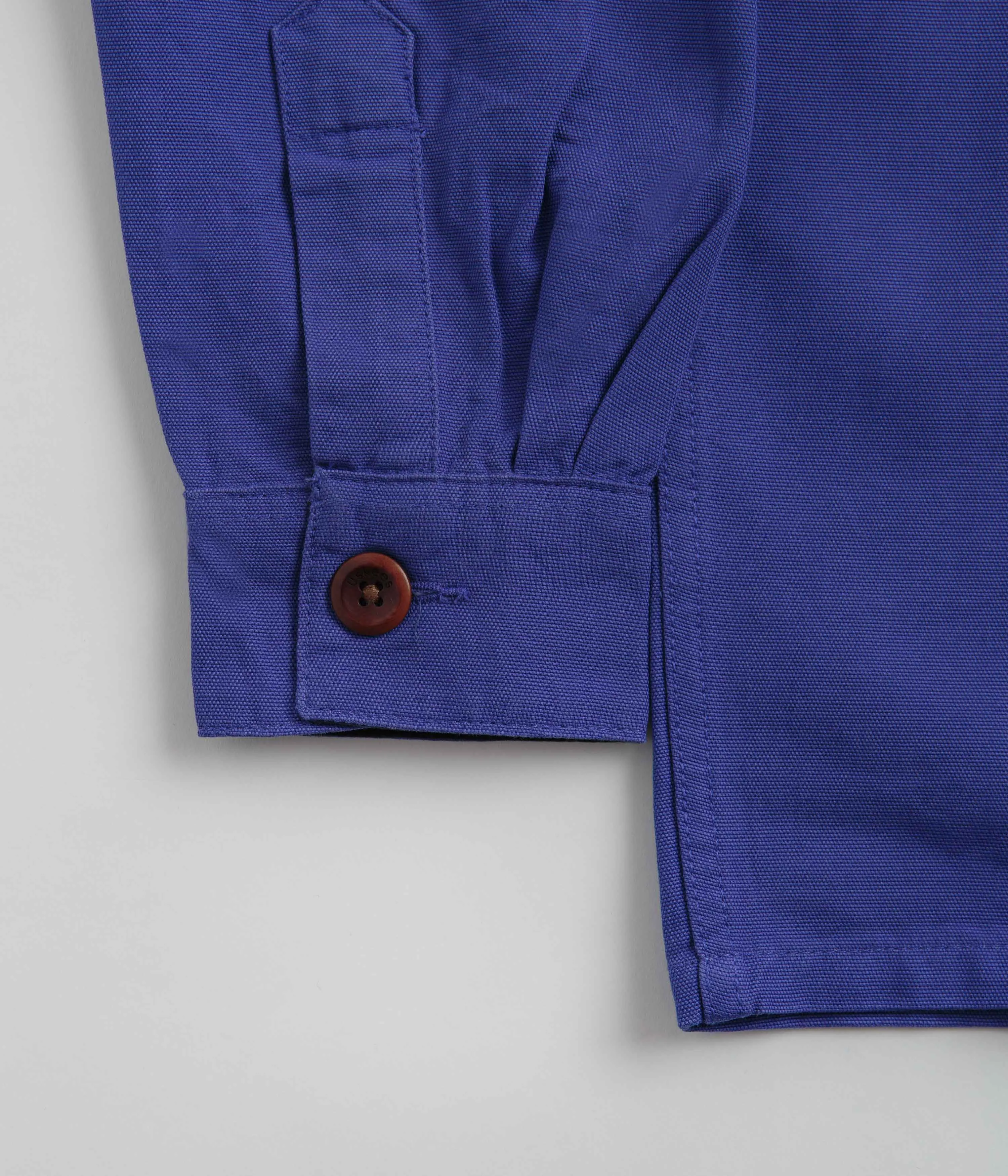 Blue Uskees 3003 Buttoned Work Shirt - Ultimate Style and Functionality