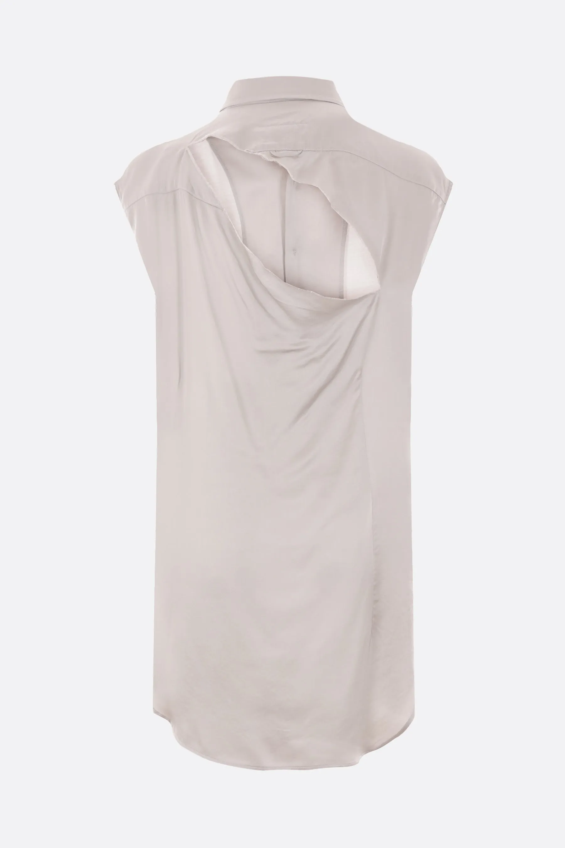 viscose sleeveless shirt