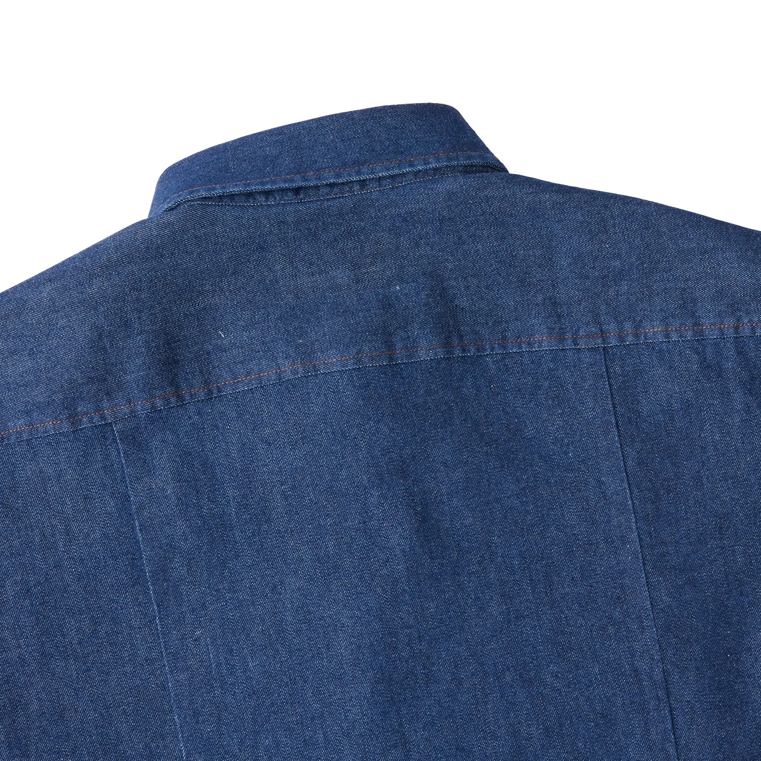 Women's Chambray Shirt :: Dark Denim